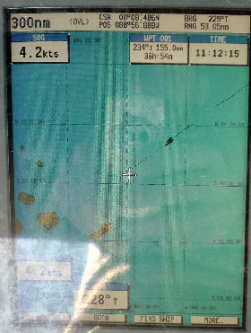 Gps Say 155nm to go